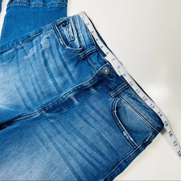 KANCAN Iverson Ultra High Rise Cropped Slim Straight Jeans Size‎ 29 - Picture 6 of 10